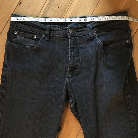 Point Zero Dark Blackish Grey Denim Jeans - Picture 12 of 16
